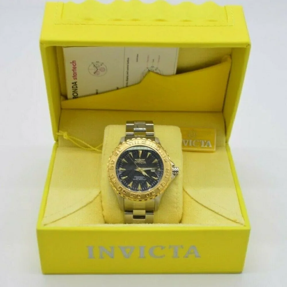 Invicta Pro Diver Ocean Ghost Men's Silver & Gold